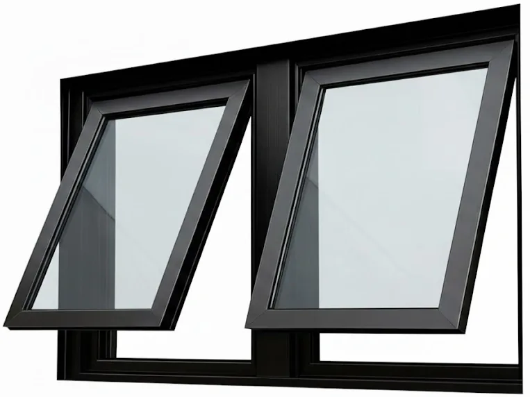aluminum clad wood awning windows, WANJIA Hiseng